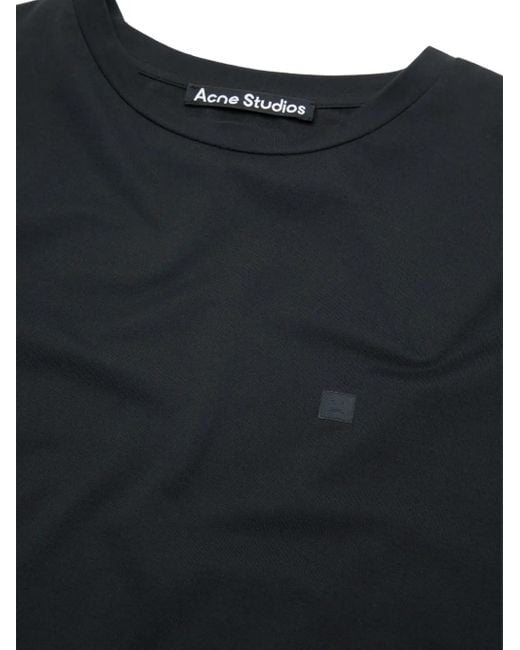 Acne ロゴ ロングtシャツ Blue
