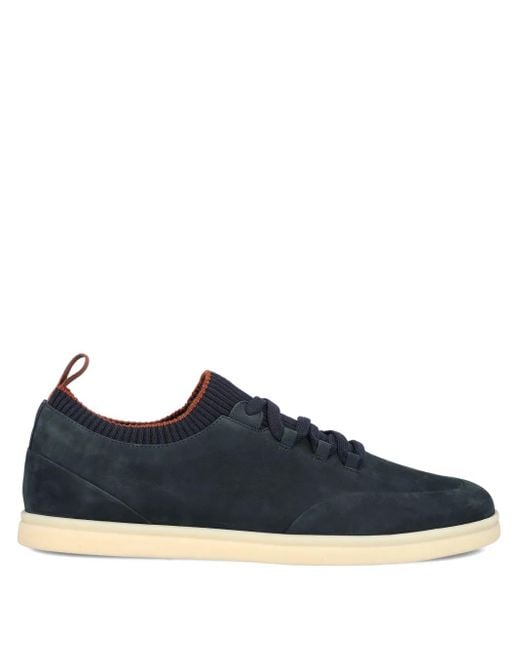 Loro Piana Blue Soho Walk Sneakers for men