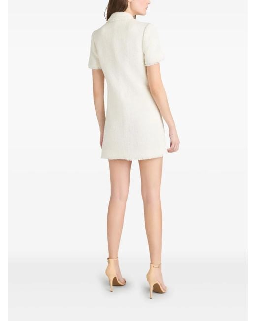 Cinq À Sept White Pammy Mini Dress