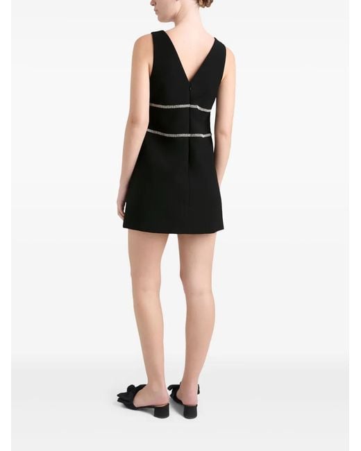 Cinq À Sept Black Chani Mini Dress