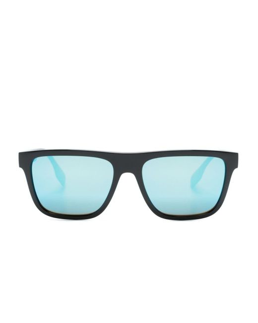 Burberry Blue Square-frame Sunglasses for men