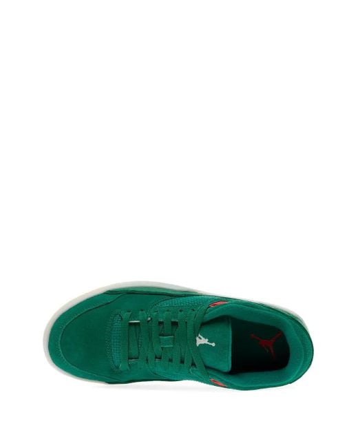 Nike Green Flight Court Suede Sneakers for men
