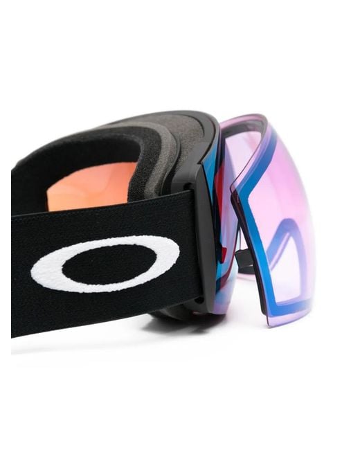 Oakley Blue Grandes Lunettes De Ski Flight Deck Pro