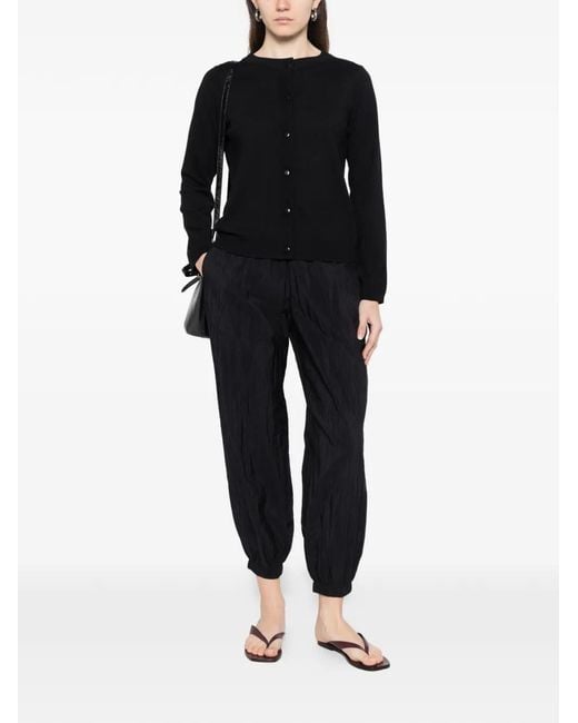 Co. Black Drawstring Trousers
