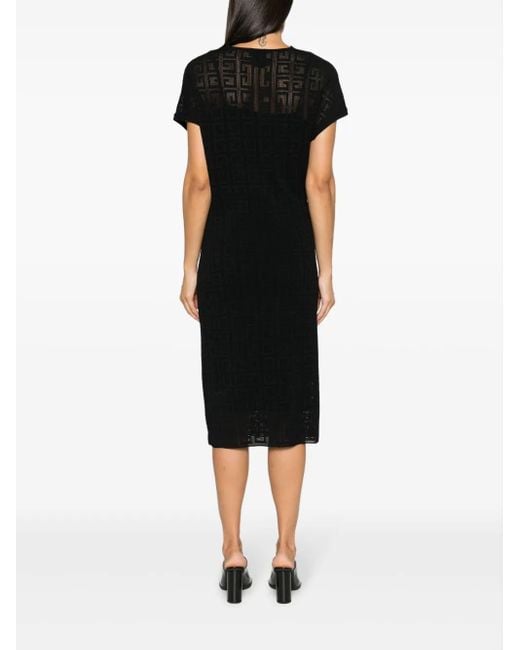 Givenchy 4g ジャカード ドレス Black