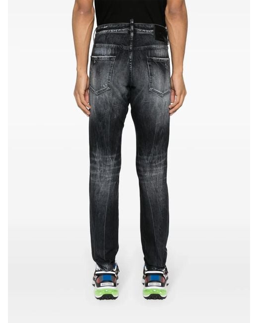 DSquared² Blue Cool Guy Slim-Leg Jeans for men