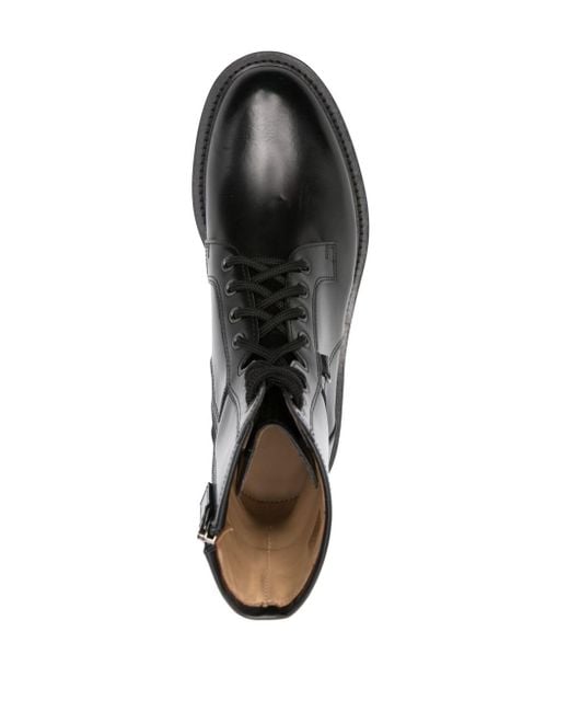 Scarosso Black X Nick Wooster Wooster Iv Leather Boots for men