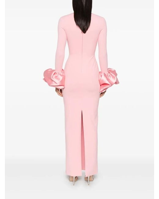 Solace London Pink Viviana Maxi Dress