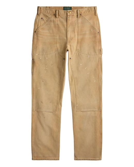 Polo Ralph Lauren Natural Multiple-Pocket Trousers for men