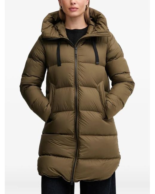 Bomboogie Green Geneva Hooded Padded Coat