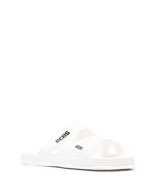 Gcds White Logo Slippers