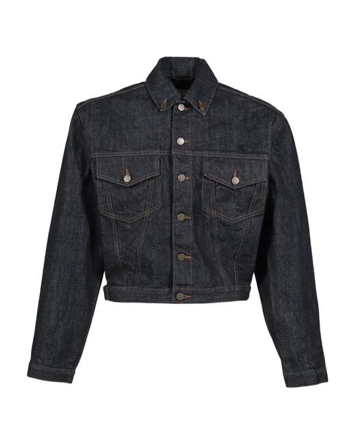 Entire studios Black Buttoned-Up Jacket for men