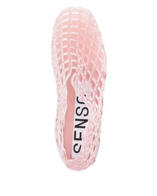 Senso Pink Jellie Ballet Flats