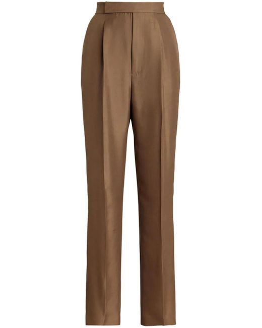 Ralph Lauren プリーツ パンツ Brown