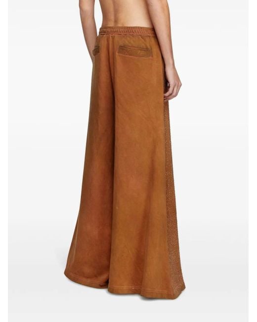 DIESEL X Damiano David P-Dam-Lux-Dd Broek in het Brown