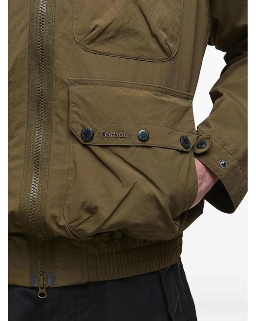 Barbour Green Flight Bedale Hooded Jacket for men