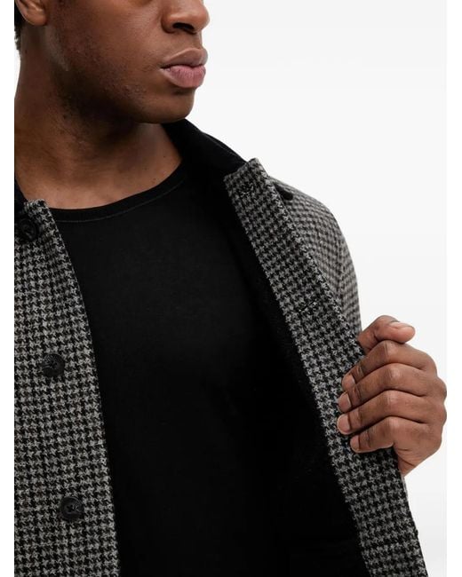 Marc O' Polo Gray Houndstooth Jacket for men