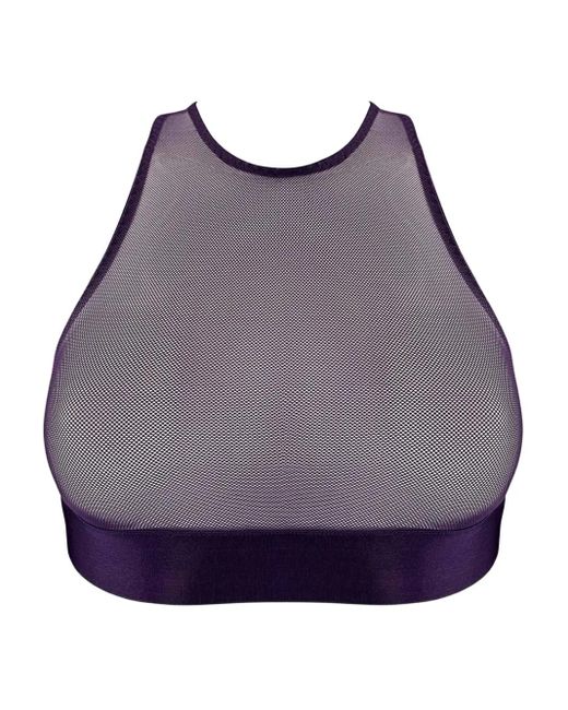 Bordelle Purple Nara Mesh Bra