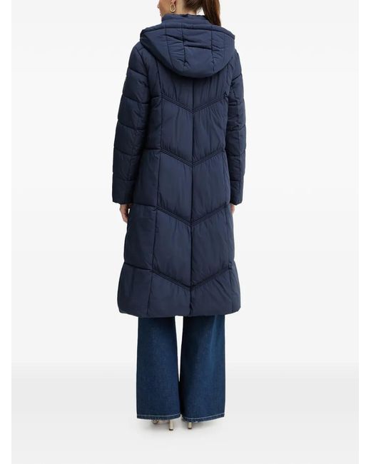 Guess Blue Quilted Coat