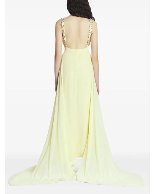 Lanvin White Silk Gown