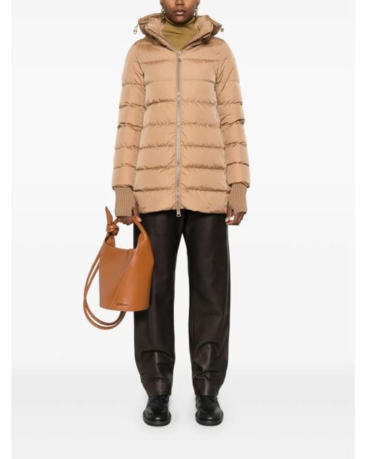 Herno Natural Hooded Coat