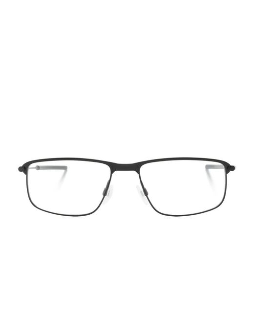 Oakley Black Rectangle-Frame Glasses for men