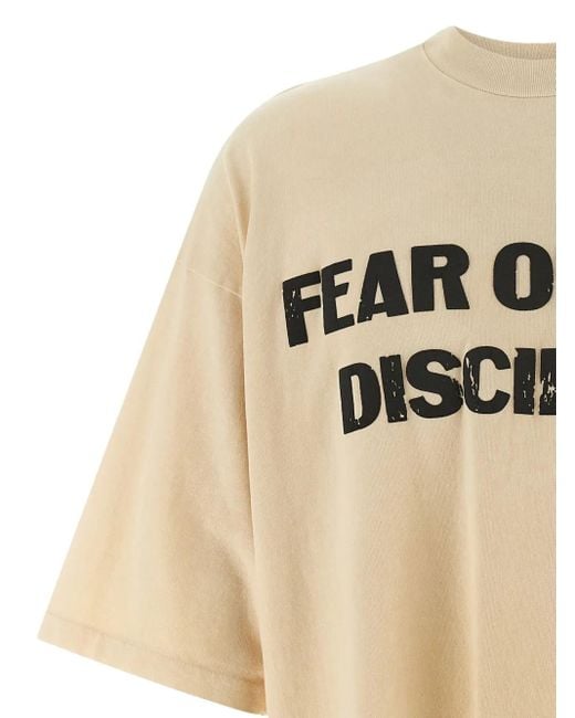 Fear Of God Kurzärmeliges Disciple T-Shirt in Natural für Herren