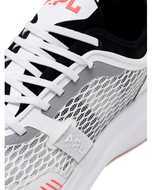 Athletic Propulsion Labs White Euphoria Mesh-Panelled Sneakers for men