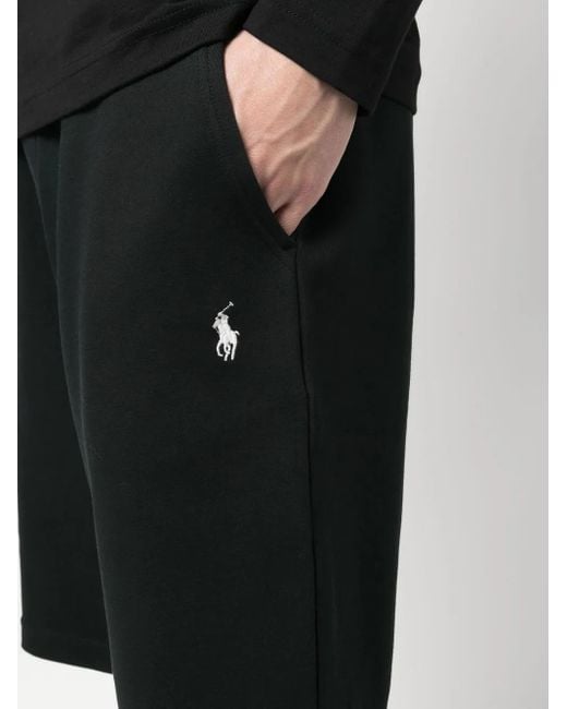 Polo Ralph Lauren Black Sports Shorts for men
