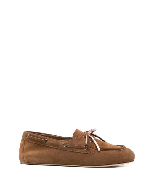 3Juin Brown Alex Boat Shoes