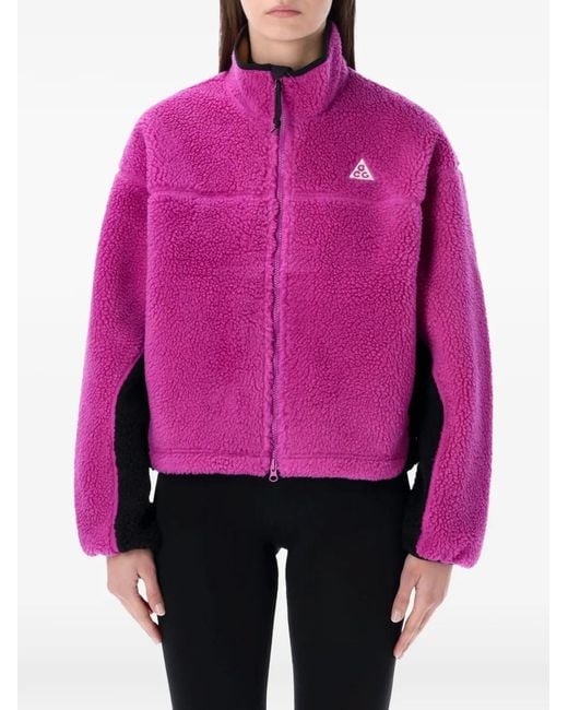 Nike Pink Acg Therma-Fit Adv Fleece Jacket