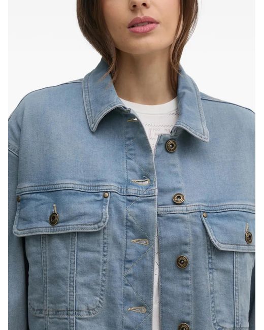 Mos Mosh Blue Flap-Pocket Jacket
