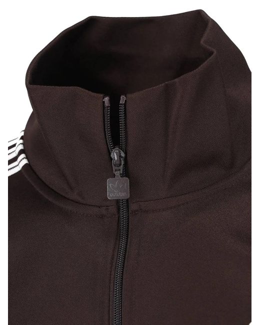 Adidas Black Beckenbauer Zip-Up Sweatshirt for men