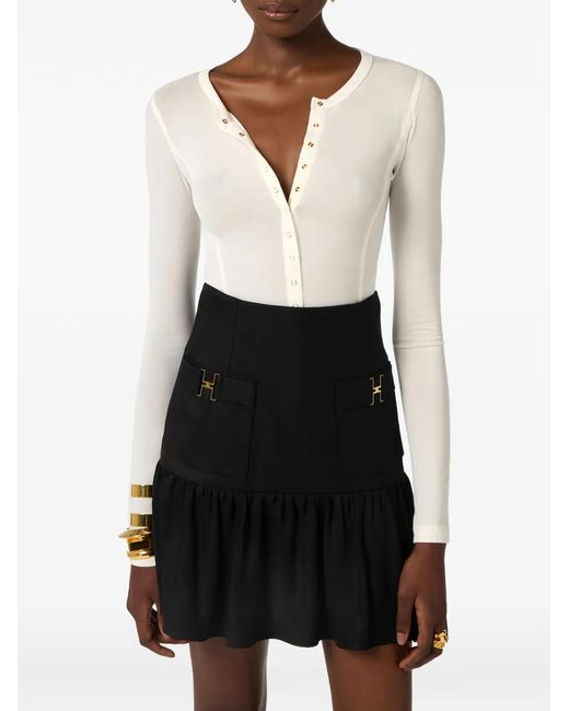 Elisabetta Franchi White Cardigan