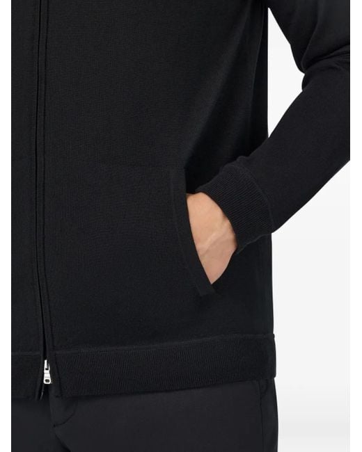 メンズ Boggi ジップアップ パーカー Black