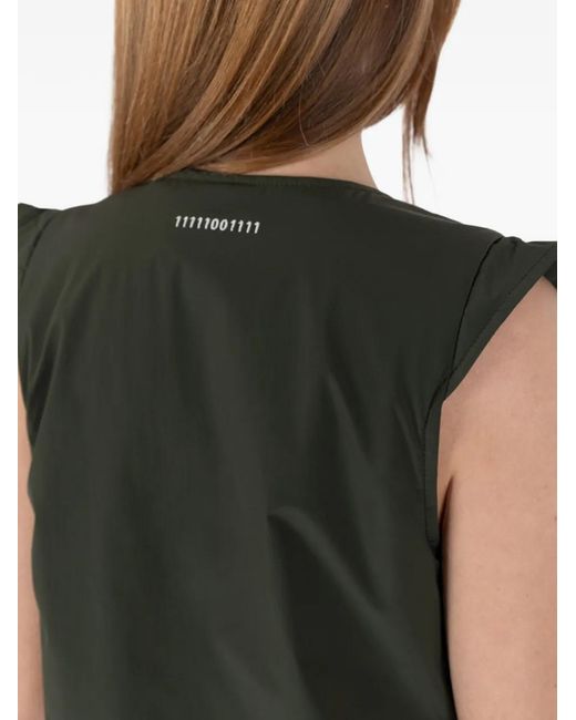 Societe Anonyme Green Tie-Detail Vest