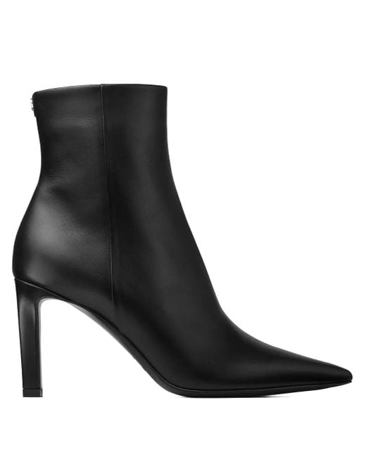 Jimmy Choo Frankie 85mm アンクルブーツ Black