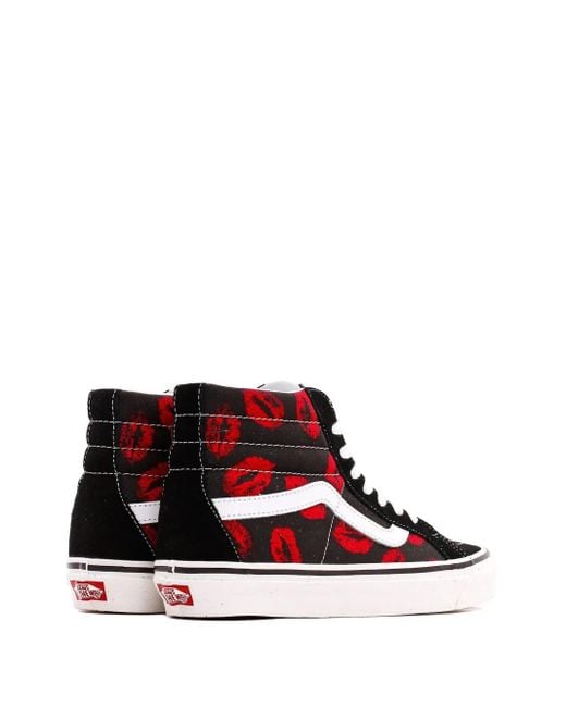 Vans Red Sk8-Hi 38 Dx Anaheim "Hot Lips" Trainers for men