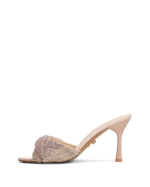 Twentyfourhaitch Natural Mules Canberra À Ornements