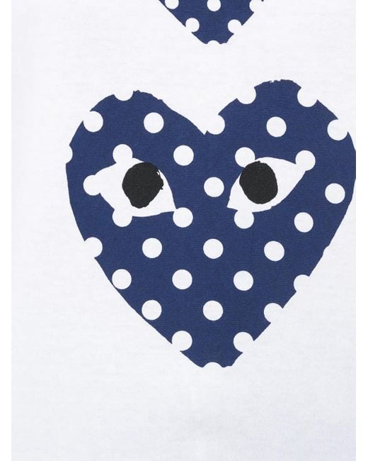 COMME DES GARÇONS PLAY White T-shirt