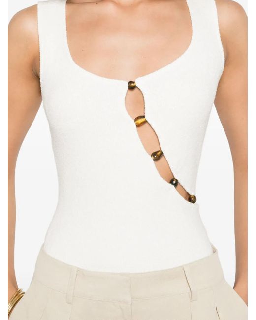 Sir White Chiara Tank Top