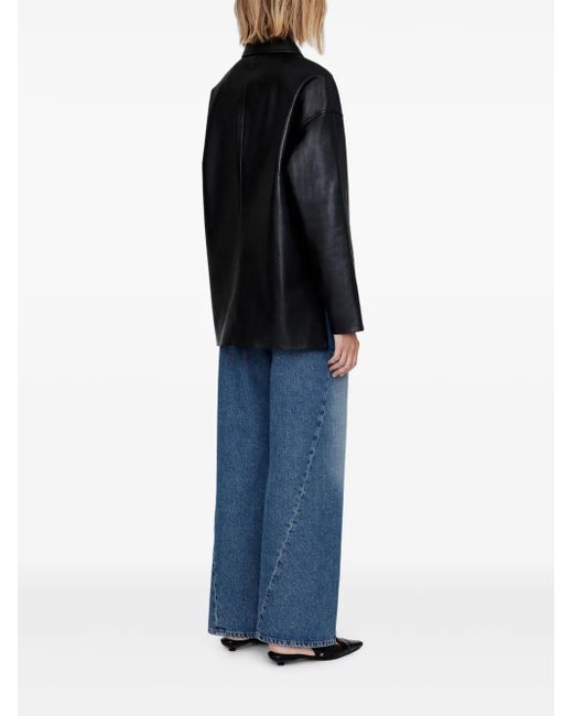 Anine Bing Blue Luca Jacket