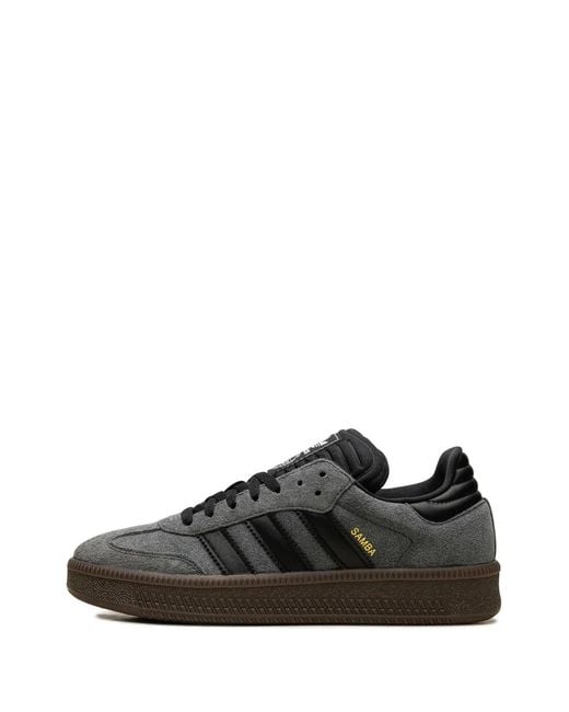 Adidas Black Samba Xlg Lace-Up Sneakers for men