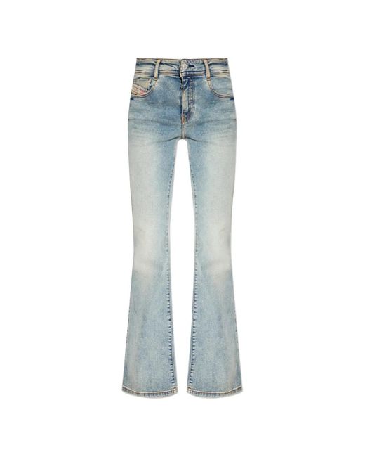DIESEL Blue 1969 D-Ebbey Bootcut Jeans