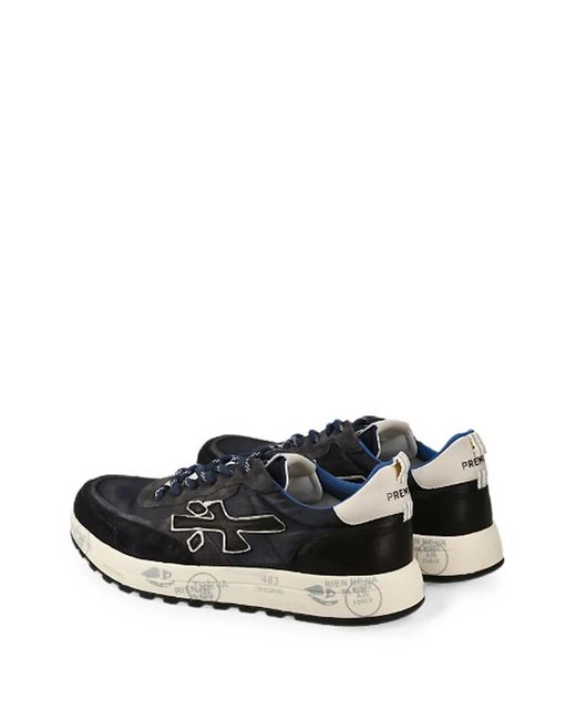 Premiata White Baskets À Empiècementsnous for men