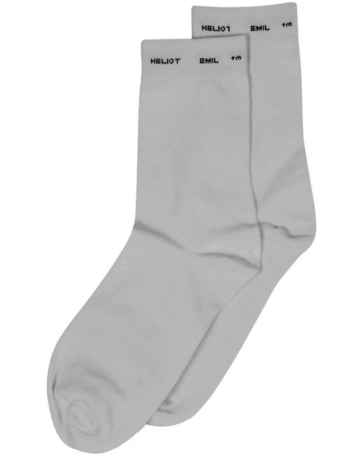 HELIOT EMIL Gray Polarize Socks