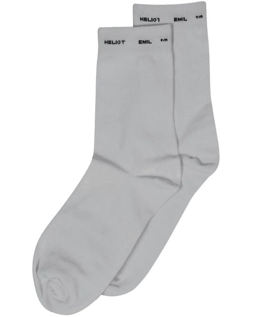 HELIOT EMIL Gray Polarize Socks