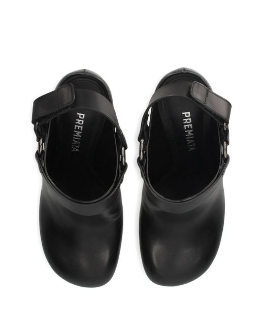 Premiata Black Sabot Pumps