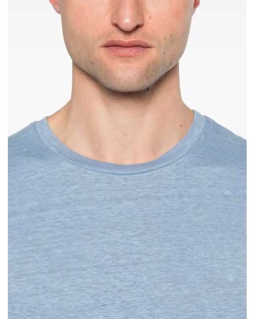 J.Lindeberg Blue Coma T-Shirt for men