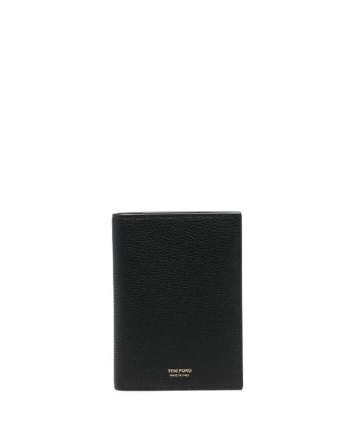 Tom Ford White Leather Card Holder for men